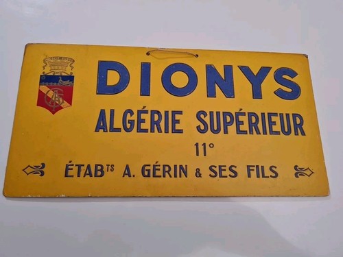 Plaque pub carton dionys - pub,