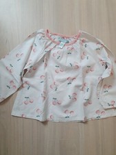 Blouse Obaïbi cerises bébé
