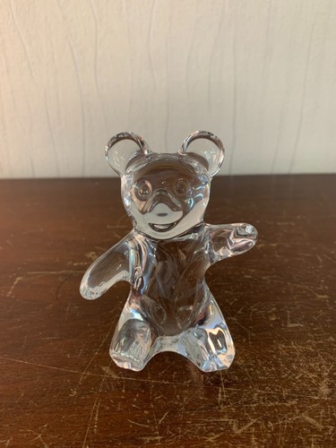 Ourson cristal daum pm - en,