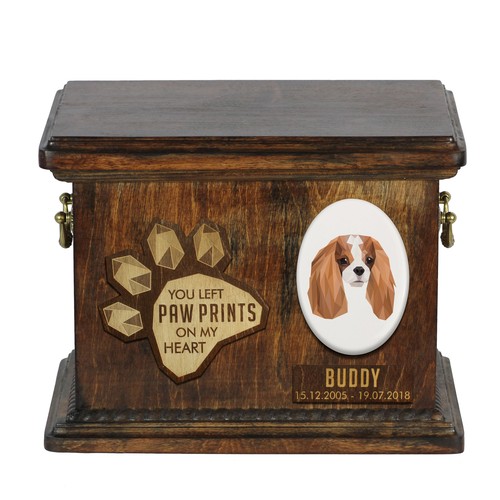 Urne bois cavalier king - cavalier,