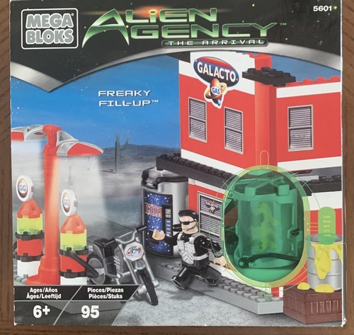 Rare new mega bloks alien - rare,