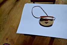 sac marron neuf artisanal pour poupee mode travaux marie francoise natterer,,,,,