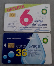 TELECARTE / CARTE A PUCE  /CARTES LAVAGE  BP ....