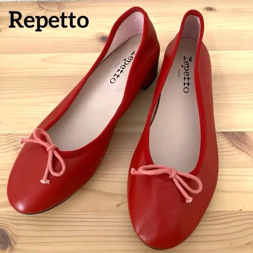 Rare repetto red - repetto, leather
