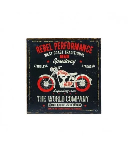 Plaque métal vintage - , garage