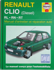 revue technique automobile RTA manuel HAYNES CLIO diesel RL.RN.RT n°1989