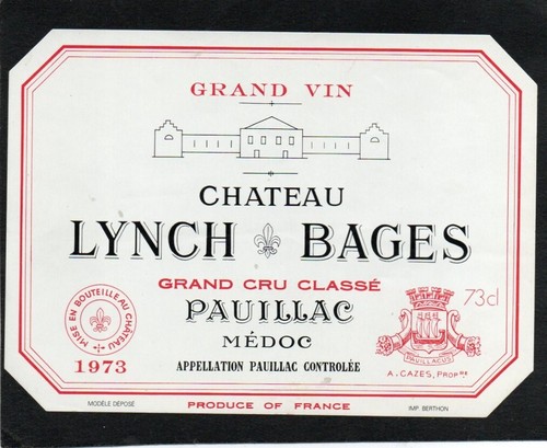 Pauillac gcc etiquette - gcc, chateau