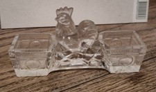 Ancienne Salière Motif Coq