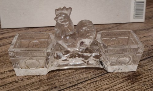 Ancienne salière motif - ancienne, coq