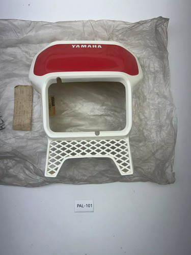 Plaque phare origine - rouge, et