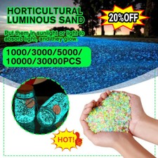 Luminous Sand Stones Glow In The Dark Sand For Aquarium Fish Tank Decoration,;'/