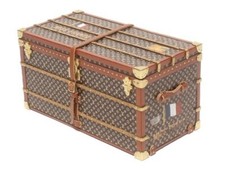 Objet de nouveauté poids papier malle Louis Vuitton d'occasion