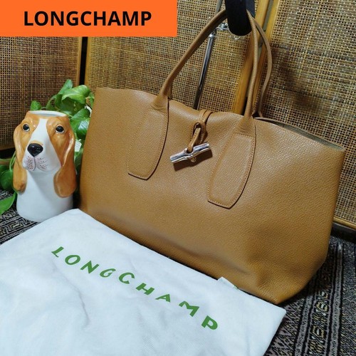 Longchamp roseau leather tote - longchamp,