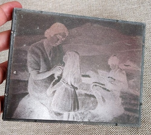 Ancienne plaque imprimerie - ancienne,