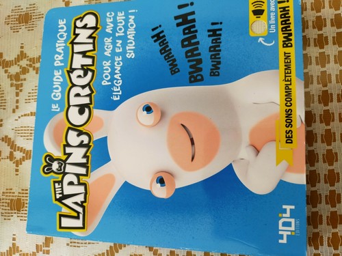 Lapins crétins livre musicale - lapins,
