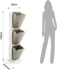 Tomasucci – Poubelle de Tri Sélectif poubelle écologique  ou casiers de rang