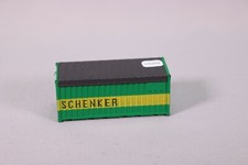 LD259 ROCO Ho train 1 container Schenker 20 pieds vert ouverture par le toit