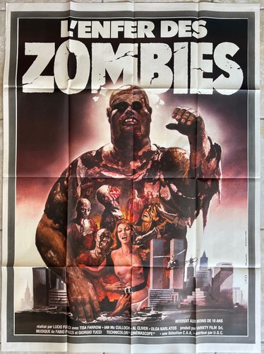 Enfer des zombies affiche de - des,