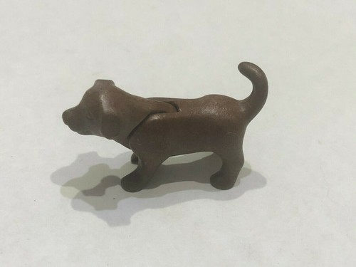 Playmobil chien marron fonce - ,