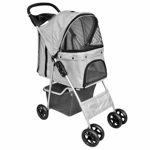 Poussette pliable pour chiens - poussette,