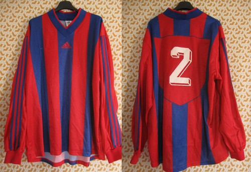 Maillot adidas vintage rayé - adidas,