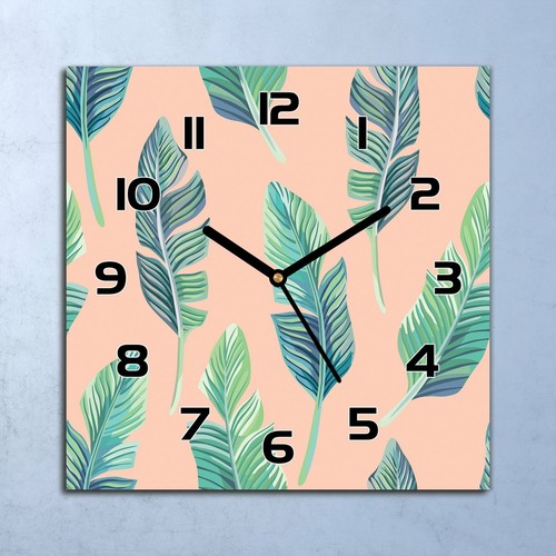 Horloge murale verre - horloge,