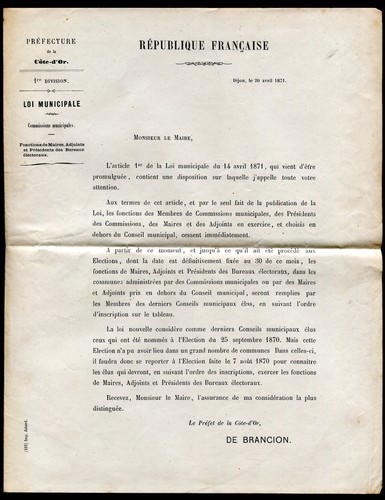 Lettres anciennes côte - 3,