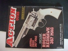 **j Revue Action Guns n°83 Ruger Redhawk / Parker Hale 1100 Lightweight