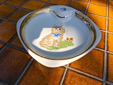 Assiette Chauffante Bebe ,ancienne,porcelaine