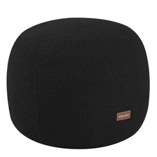 Stuffed Round Pouf Ottoman