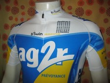 ? Ancien MAILLOT VÉLO AG2R PRÉVOYANCE PORTÉ JEAN-CHARLES SÉNAC Pro Cycling Team