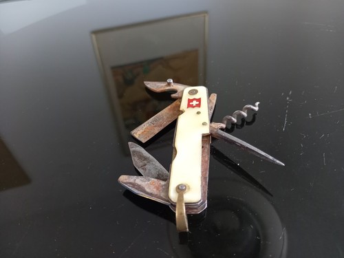 Couteau pliant ancien - couteau,