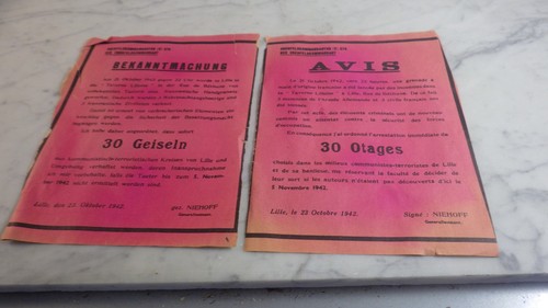 1942 oct lille avis - 23, .avis
