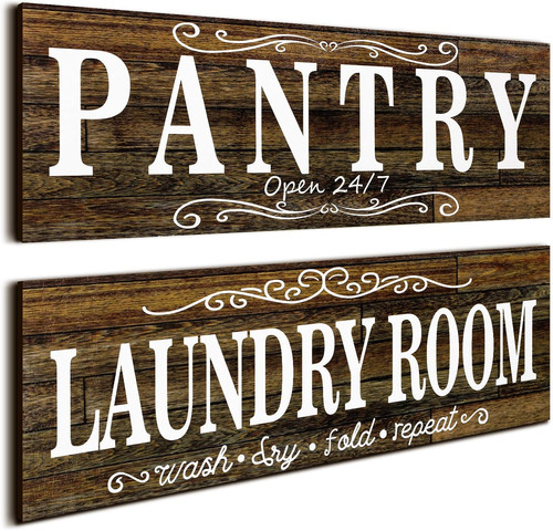 Letreros madera pantry - 2,