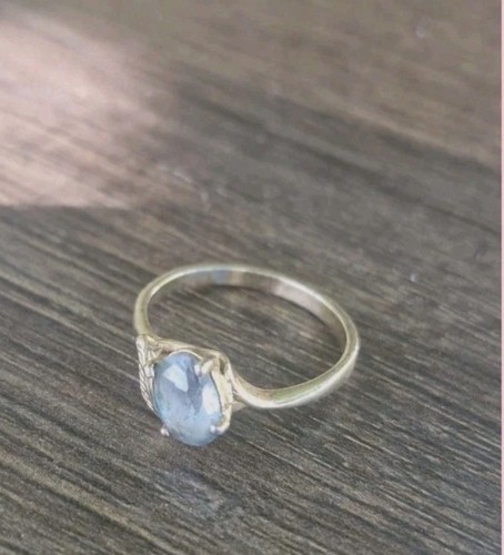 Bague vintage aigue marine - bague, aigue-marine
