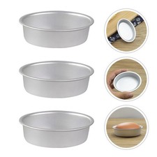  6pcs gâteaux ovales moules