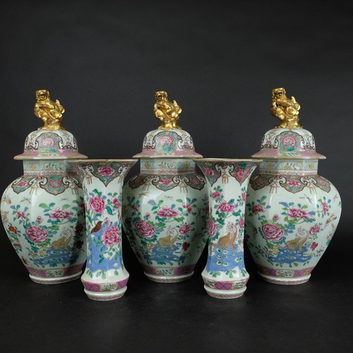 Famille rose garniture - famille,