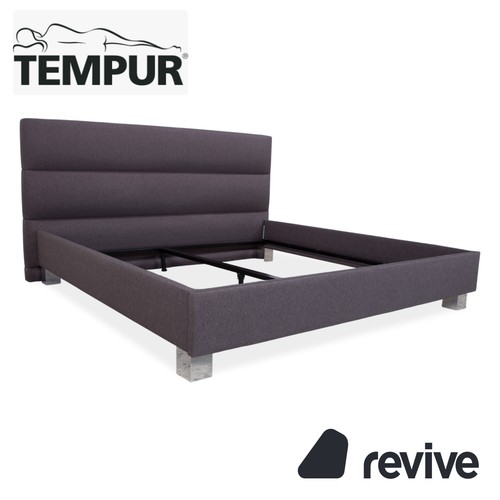 Tempur lit polsterbett noir - tempur,