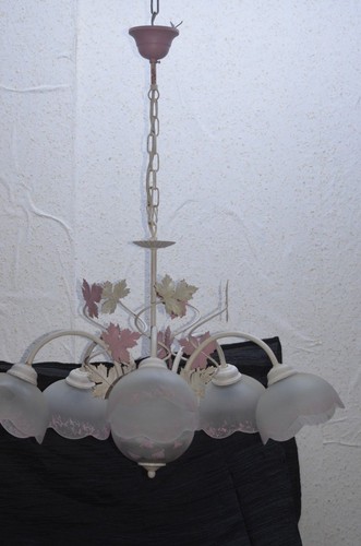 Lustre deco shabby - shabby, tulipe
