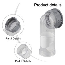 Tuyau de drainage pour éviers