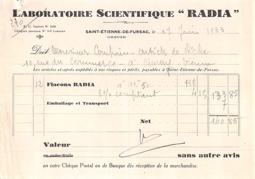 1933 laboratoire scientifique - 1933,