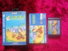 jeu original complet SEGA Megadrive YOGI BEAR cartoon capers PAL FR EURO