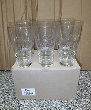 Set 6 Verres De Verre Bière Giovanni Peroni 0,4 L Rastal Neuf Avec Boîte