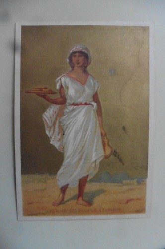 Chromo ancien tunisie femme - ancien,