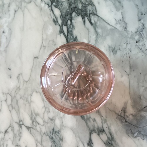 Bonbonnière verre pressé - en,