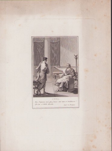 1817 gravure par moreau - ✒,