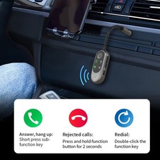 Adaptateur Transmetteur Audio Sans Fil 2en1 pour TV Voiture PC Gym avec Charge T