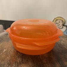 Plat vapeur micro-ondes rond 1,5l de Couleur Orange de Marque Whirlpool