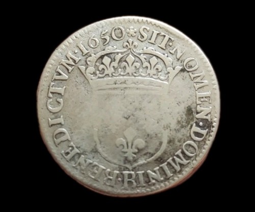 Louis xiv demi - louis, 1/2