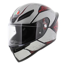 Casque moto AGV K1 S Speedarmor gris mat rouge